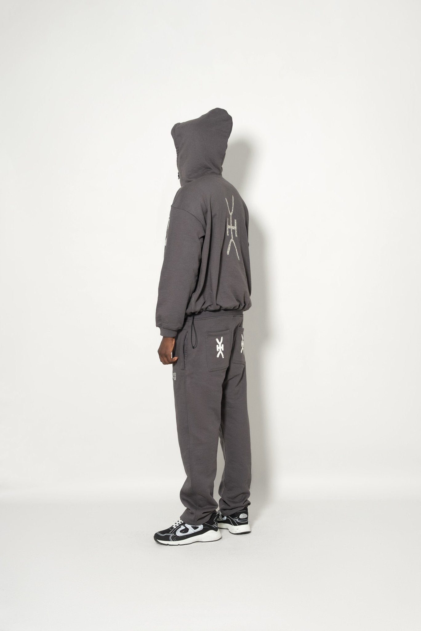 Stealth Quarter zip Hoodie