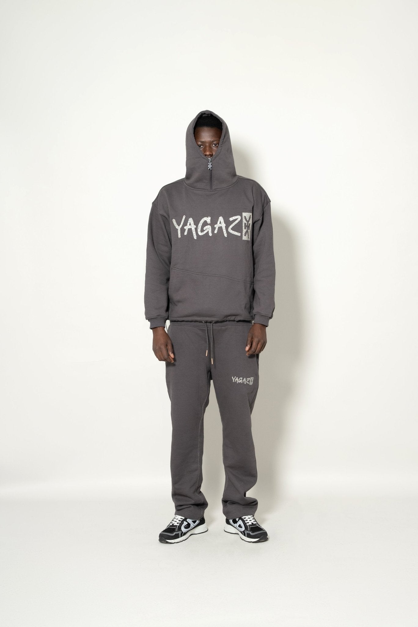 Stealth Quarter zip Hoodie