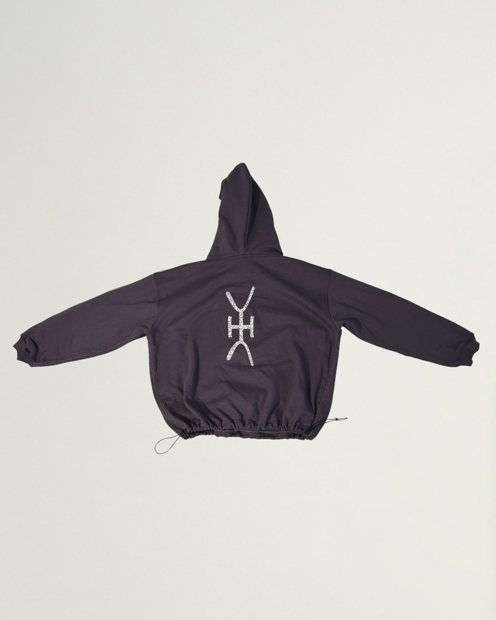 Stealth Quarter zip Hoodie